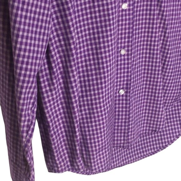 Louisiana State Tigers Shirt Mens Large Purple NCAA College LSU Button Down - Picture 14 of 14